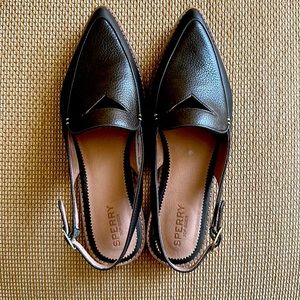 Sperry Top-Sider flats. Worn twice. Like new!